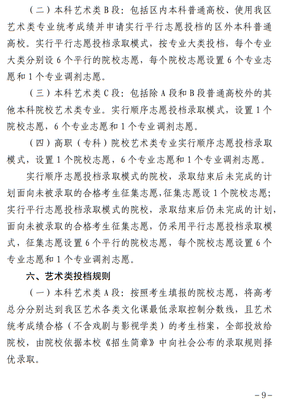 寧夏：關于做好我區(qū)2023年普通高校藝術類專業(yè)招生工作的通知