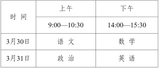 江蘇：2024年普通高等學(xué)校運動訓(xùn)練、武術(shù)與民族傳統(tǒng)體育專業(yè)招生文化考試考前提醒