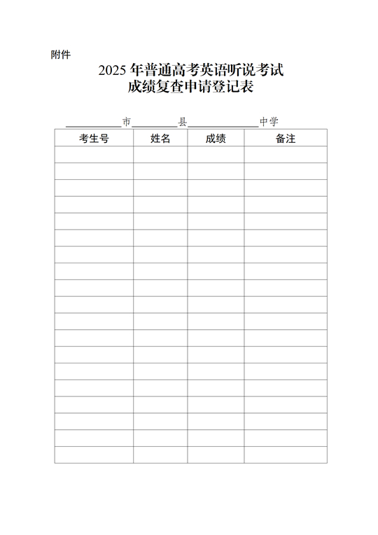 關于廣東省2025年普通高考英語聽說考試成績發(fā)布有關事宜的通知